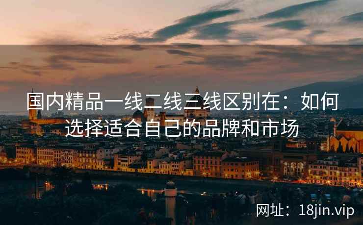 国内精品一线二线三线区别在：如何选择适合自己的品牌和市场